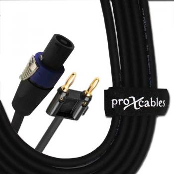 ProX XC-SB50 50' 12AWG SpeakOn to Banana High Performance Speaker Cable
