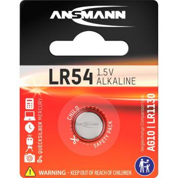 Ansmann Alkaline Battery LR 54 High-Performance Single-Use Alkaline Battery