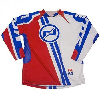 Mots MT2109LR Trial PRE-65 Camiseta, Rojo, Talla L