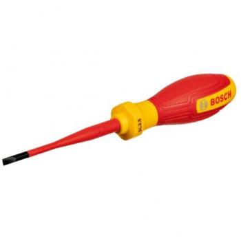 Destornillador Aislado VDE SL3.5x75 - Certificado hasta 1000 V, Aislado con Polipropileno y Elastómero Termoplástico