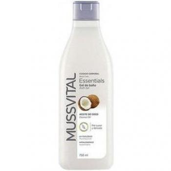 Mussvital Botanics Gel de Baño Reconfortante con Aceite de Coco 750 ml