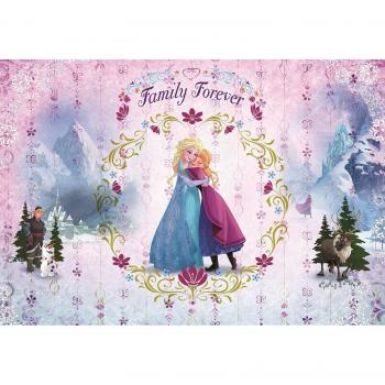 Komar 1 – Disney Frozen Family Forever Papel Pintado de, Multicolor, 8