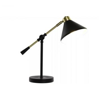 Lámpara de mesa DKD Home Decor Metal Negro Dorado 17,7 x 38 x 40,6 cm y 17,7 x 44 x 40,6 cm