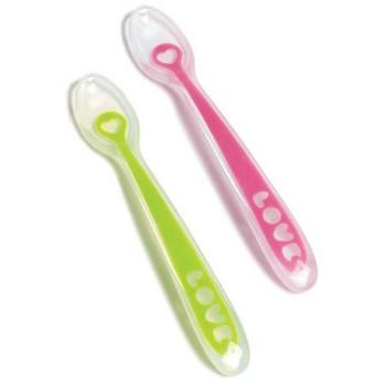Munchkin 11524 - Pack de 2 cucharas de silicona