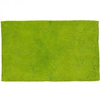 kela Ladessa Alfombra de baño, algodón, Verde Claro, 100 x 60 cm
