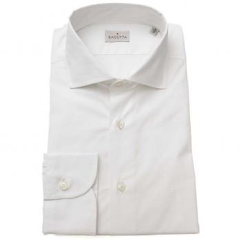 Bagutta White Cotton Shirt - XXL