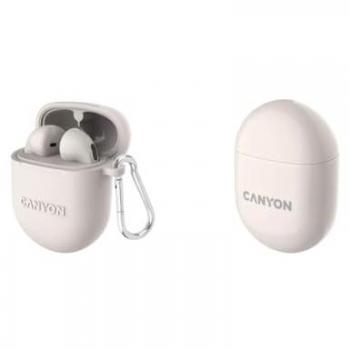 Canyon CNS-TWS6BE Auriculares True Wireless Stereo (TWS) Diadema Llamadas/Música/D Color Beige