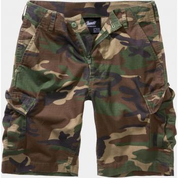 Brandit Kids BDU Ripstop Woodland Camouflage Shorts