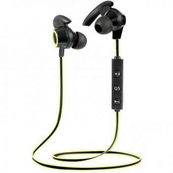 Auriculares In-Ear Bluetooth Estéreo Bass con Micrófono - Auriculares Deportivos Inalámbricos para Todos los Teléfonos