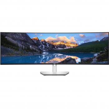 DELL UltraSharp U4924DW 49 Curved Monitor - 32:9 Dual QHD (5120 x 1440), 60Hz, IPS Technology, USB-C Connectivity, RJ45 Ethernet Port, Built-in Speakers,