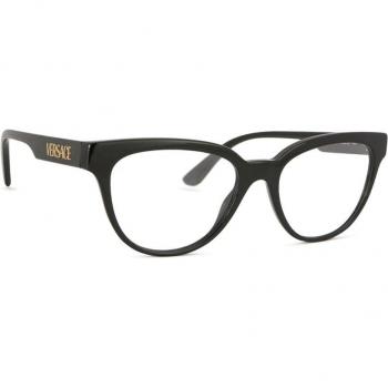 Versace 0VE3315 GB1 54 Stylish Eyewear Frames, unisex, black color, size: 54 MM