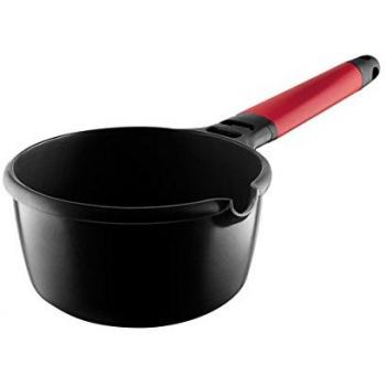 Castey - Cazo Inducción 16 cm Mango Rojo
