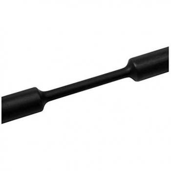 Tubo Termorestringente Sin Adhesivo Negro 6 mm x 2 mm Tasa de Restricción 3:1 1 m HellermannTyton 319-00600