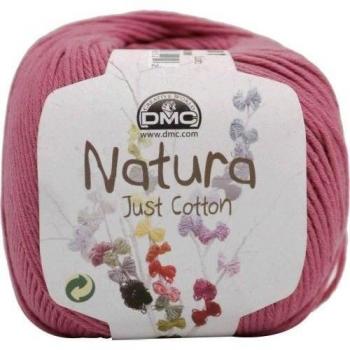 DMC Natura 50g aproximadamente 155m col.52/Geranium conjunto 5 monedas