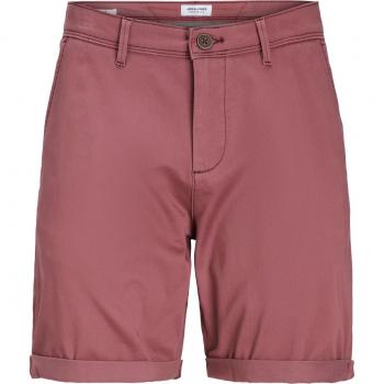 Bermuda tipo chino Jack & Jones 'Bowie Solid' Rosado Hombre