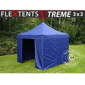 Carpa Plegable Rápida FleXtents Xtreme 50 3x3m Azul Oscuro