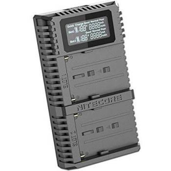 Nitecore USN3 Cargador USB de Doble Ranura