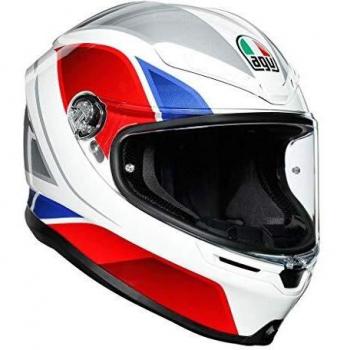 AGV Casco K6 ECE MUTI MPLK L XS HYPHEN WHITE/RED/BLUE