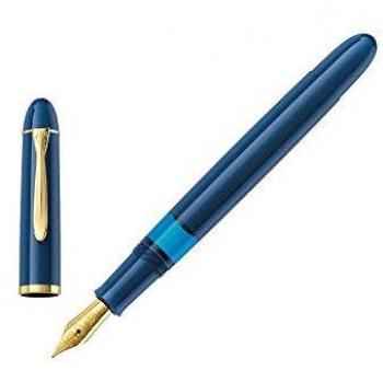 Pelikan 809733 - Pluma estilografica M 120 Iconic Blue M S.E. 2018