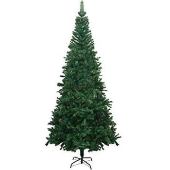 vidaXL Artificial Christmas Tree L 240 cm Green