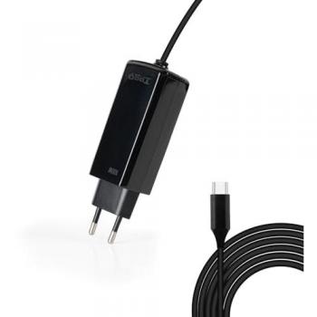Cargador de portátil Tooq GAN USB-C PD 100W Negro Cúbico