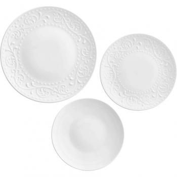 Plato de cerámica Staub de 20 cm, diseño flor de cerezo, apto para microondas