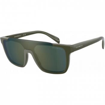 Emporio Armani EA4193 Col. 51206R Unisex Square Green Sunglasses, Size: ONE SIZE