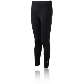 Ronhill mujeres de la pierna de compresión pantalones estrechos Stretch, R009 todos Negro, tamaño 16
