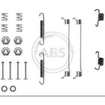 Kit de Accesorios A.B.S. 0651Q para Zapatas de Freno de Estacionamiento - Compatible con CITROËN, PEUGEOT y RENAULT