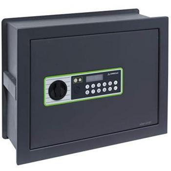 Caja Fuerte Empotrable Arregui Supra 241150 con Cerradura Electrónica, Fondo Extensible, Fácil Instalación - Dimensiones 32 x 42 x 15/25 cm