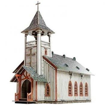 Clever Paper- Iglesia Puzle 3D, Color Variado