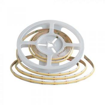 Tira de LED V-TAC VT-COB CCT 3 en 1 COB 560 LEDs/m 18W/m 5m 24V IP20 8mm