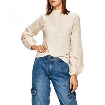 Pepe Jeans Jersey Clotilde Beige para Mujer XL Beige