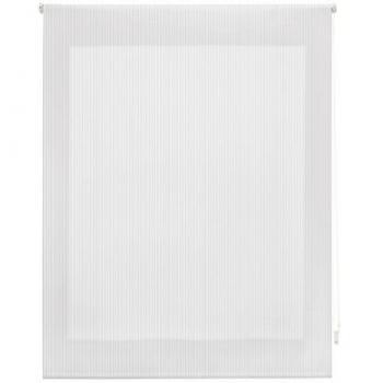 Estor Enrollable Premium Rayas Grises 150x180 cm - Estor Elegante y Práctico para Ventana