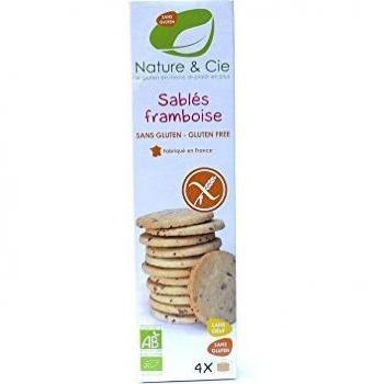 EL GRANERO GALLETAS DE FRAMBUESA SIN GLUTEN BIO, 135 g
