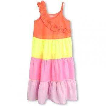 Billieblush - Vestido de niña color block de tirantes U20184