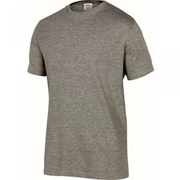 Delta plus - Camiseta basica carded 100 algodón gris xl