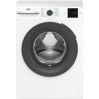 Lavadora Beko 7 Kg Inverter 1200 rpm Clase A con Vapor y AddXtra, Display LED Blanco