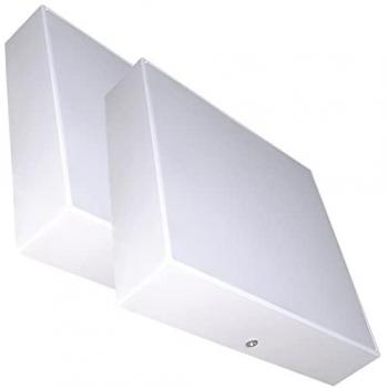 Plafón LED Cuadrado Frameless Superficie 32W 2800LM 6500K 225mm Blanco Frío - Pack de 2 Unidades