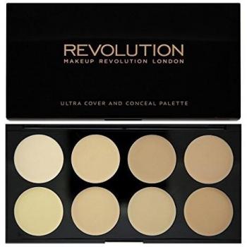 Makeup Revolution Ultra Cover & Conceal Cream Palette - Light