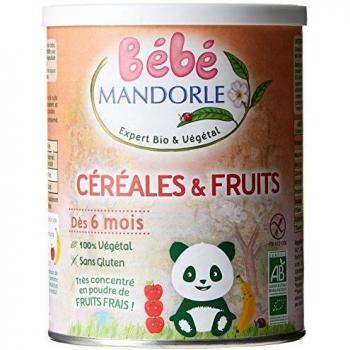 La Mandorle Bebé M Cereals & Fruit +6M 400g