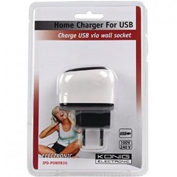 König - Cargador con USB para iPod
