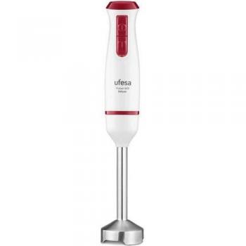 Ufesa Pulsar 600 Deluxe Batidora de Mano con Función Turbo, 600W, Blanco y Rojo, 0.6L