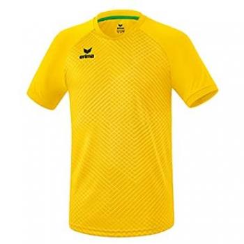 Erima Madrid Kids Unisex Short Sleeve Jersey - Gold - Size 152