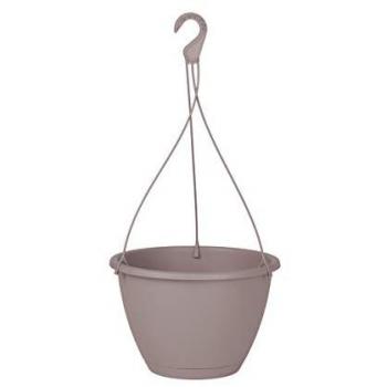 Maceta Colgante Algarve Taupe 8L - 31x31x20.5 cm