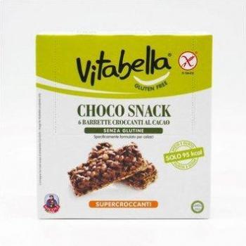 Vitabella Deliciosas Barritas de Snack de Chocolate y Arroz sin Gluten 6x20g