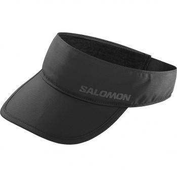 Gorra de running unisex Salomon Cross negra