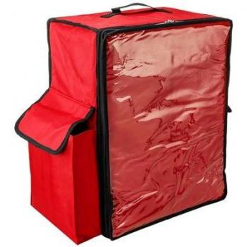 Mochila Isotérmica Portátil Roja 48 Litros 39x50x25cm para Picnic, Camping y Entrega de Alimentos en Moto o Bicicleta - CityBAG