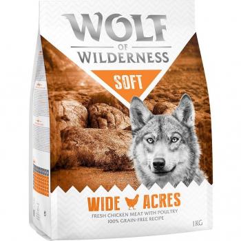 Wolf of Wilderness Soft High Valley con Vacuno - 14 kg (12 kg + 2 kg Gratis) Pienso para Perros