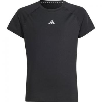 Camiseta de manga corta adidas para chicas - Negro